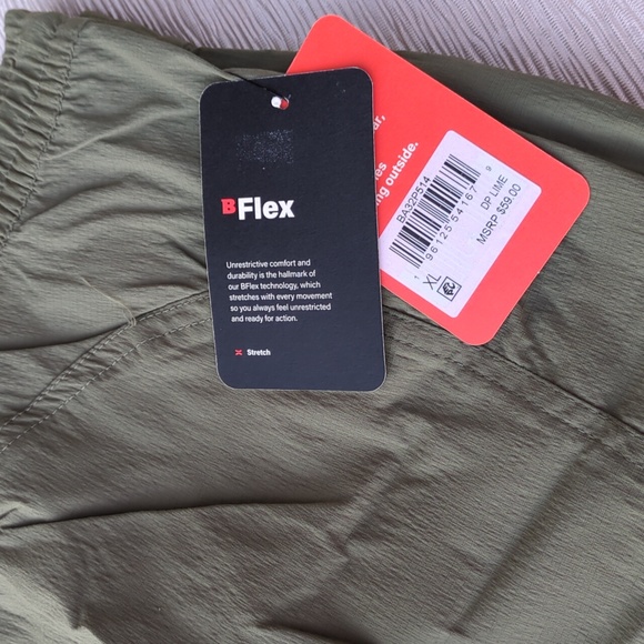 Bass Outdoor Men's Olive Green Cargo Jogger Pants XL - Picture 13 of 16